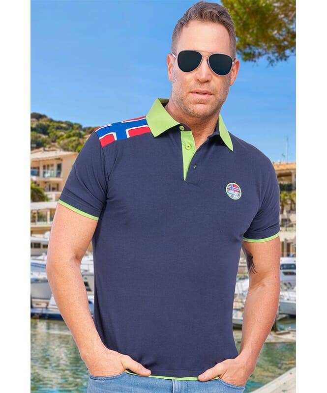 Nebulus Poloshirt NEBFLAG Herren Saisonschlussverkauf
