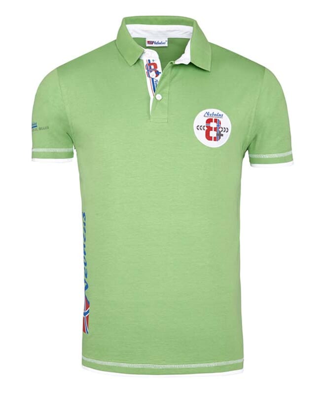 Nebulus Polo-Shirt ORANGE Herren Lagerräumung