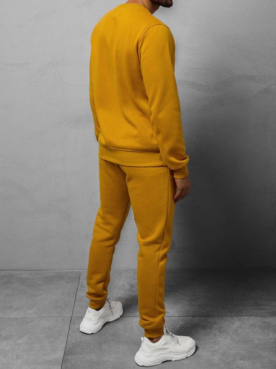 Ozonee Herren Trainingsanzug Camel OZONEE 07 Bestseller