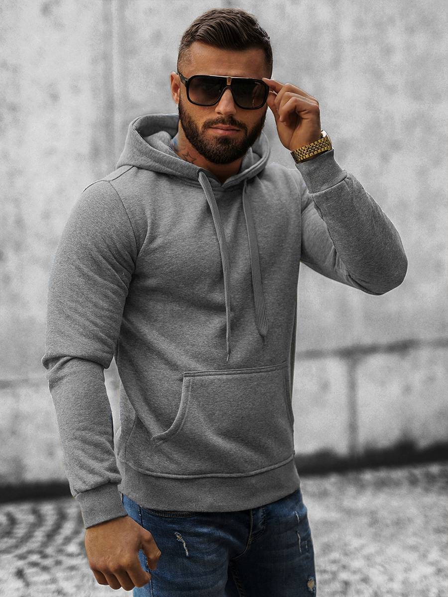 Ozonee Herren Trainingsanzug Dunkelgrau OZONEE 03 Sonderangebote