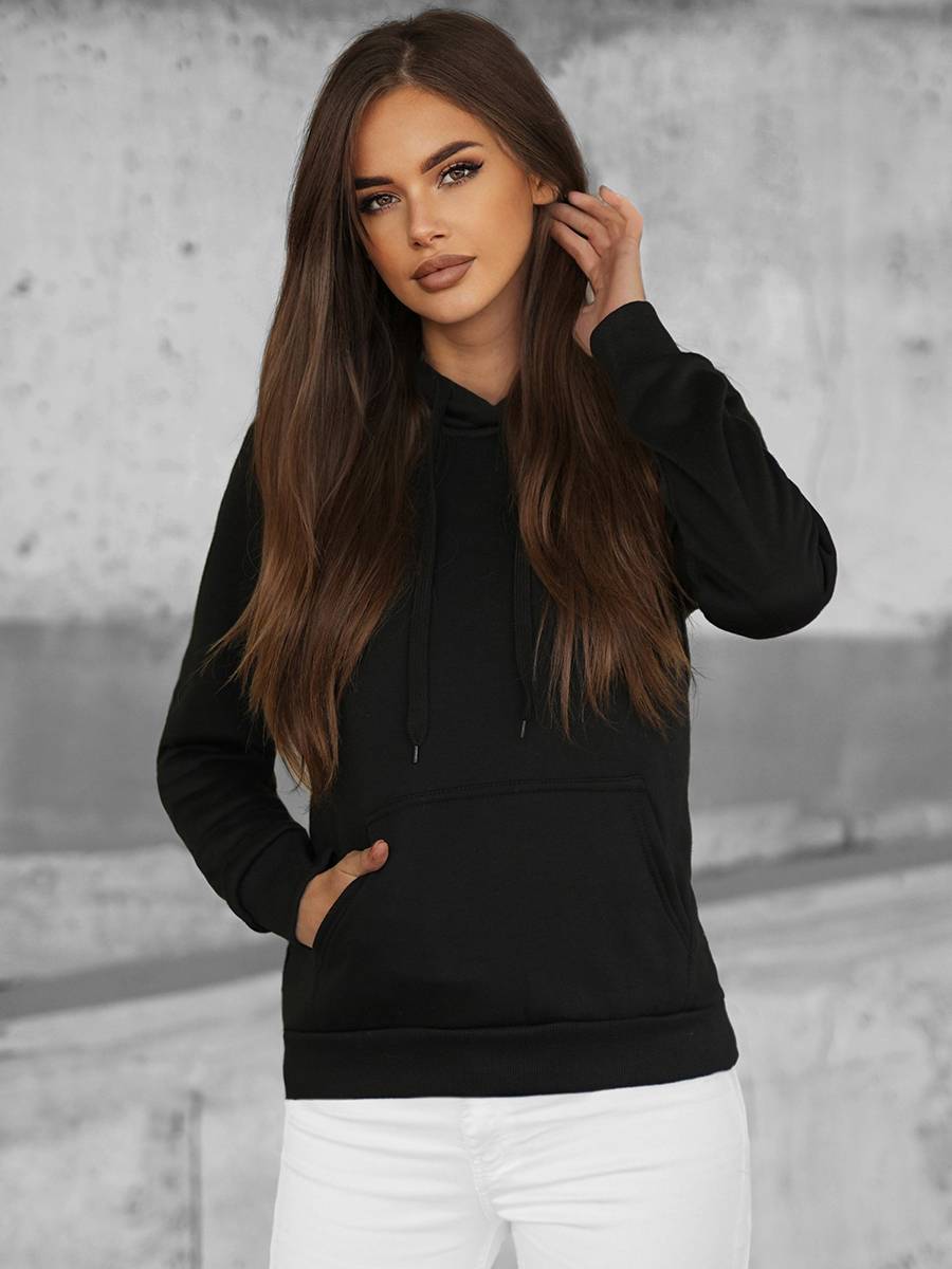 Ozonee Damen Trainingsanzug Schwarz OZONEE 33 Neueste Stile
