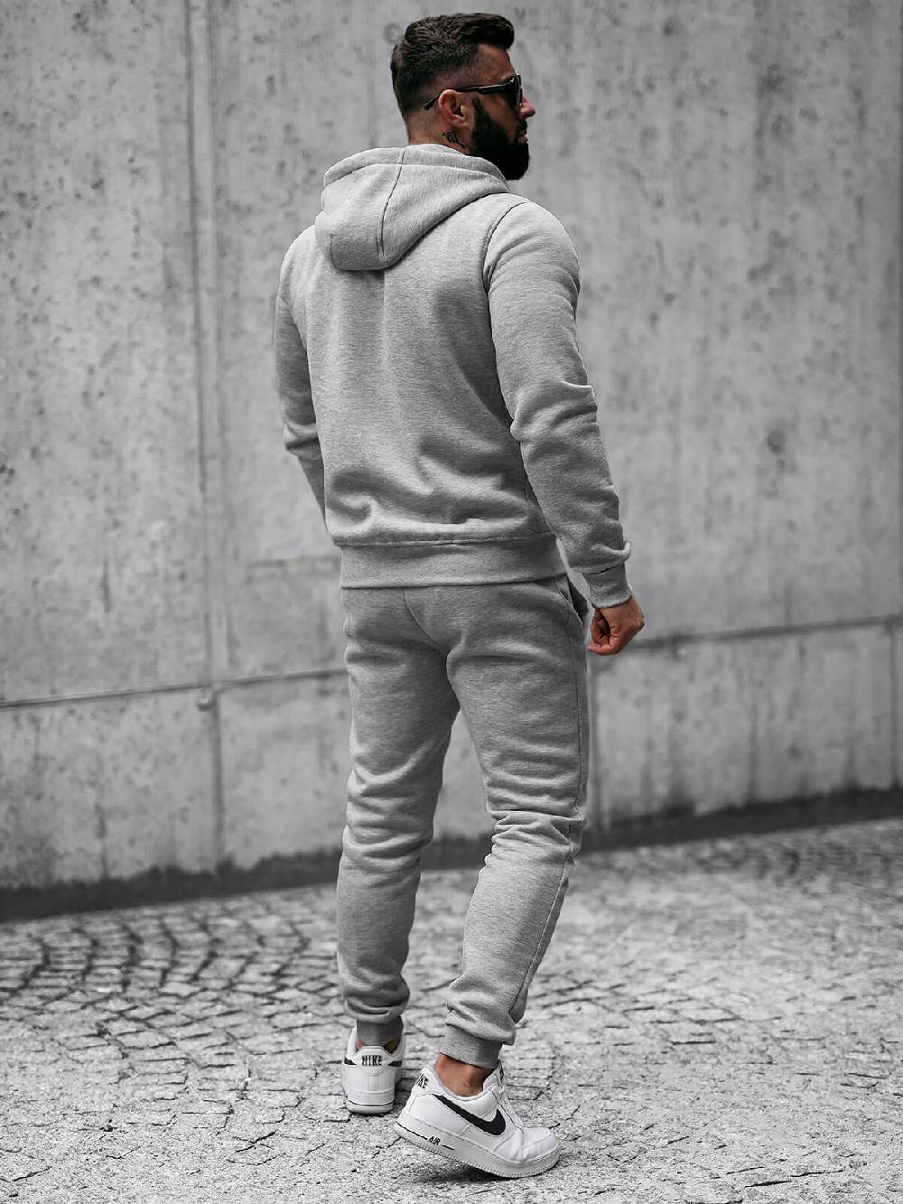 Ozonee Herren Sportanzug Grau OZONEE JS/XW2009 Exklusive Angebote