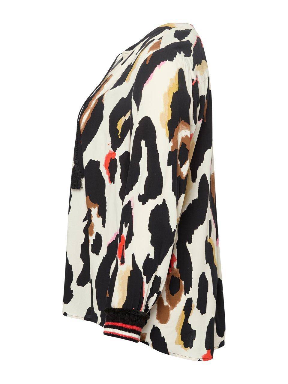 Via Appia Due Long-Bluse mit V-Ausschnitt Begrenzt auf 3 Tage