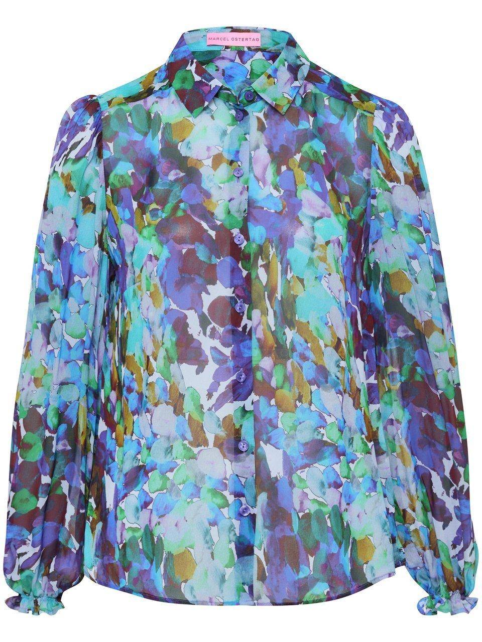 Marcel Ostertag Bluse Begrenztes Angebot