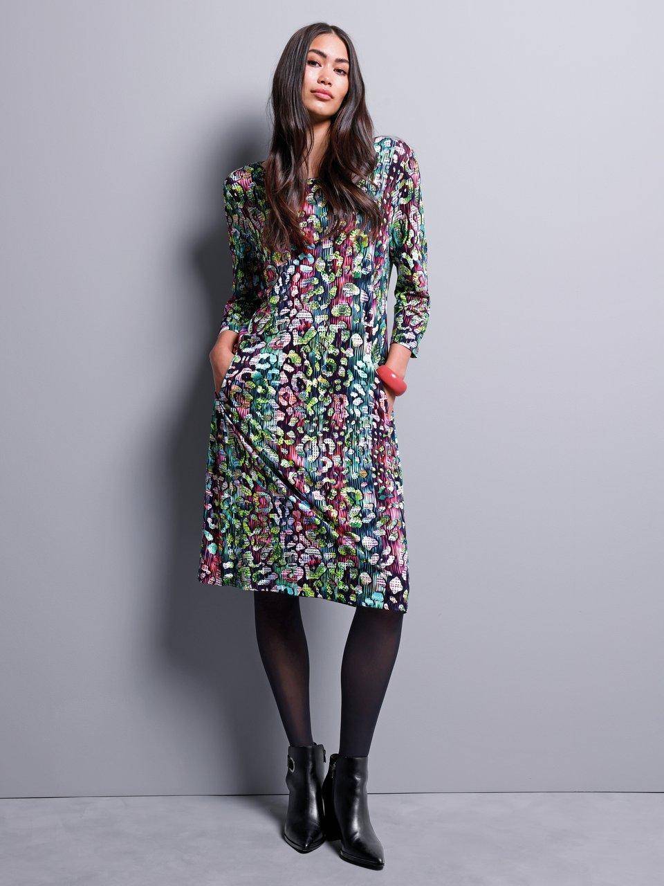 Anna Aura Jersey-Kleid mit Rundhals-Ausschnitt Flash Sale