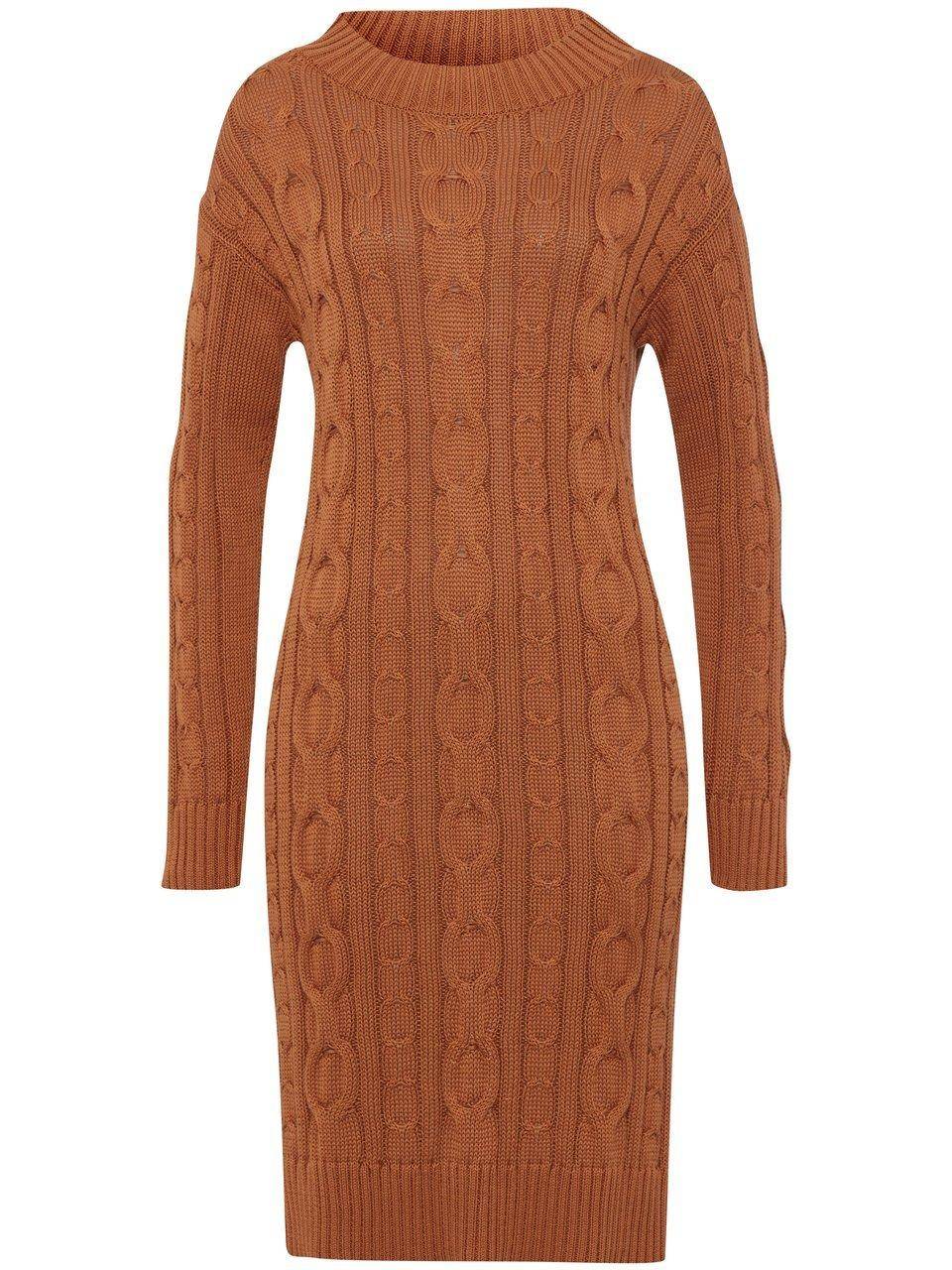 Peter Hahn Strickkleid mit Rundhals-Ausschnitt Preisnachlass