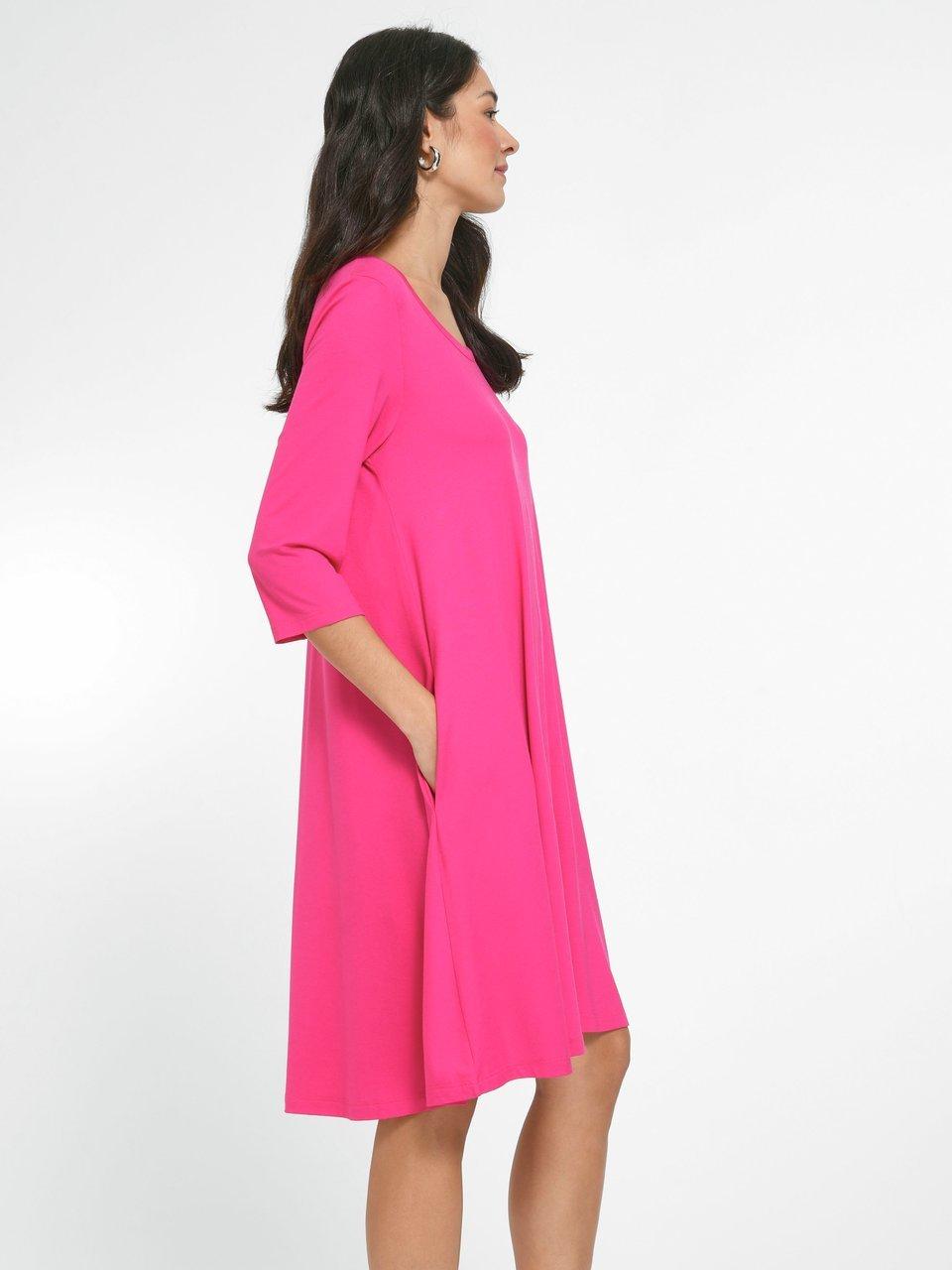 Efixelle Jersey-Kleid mit 3/4-Arm Lagerräumung