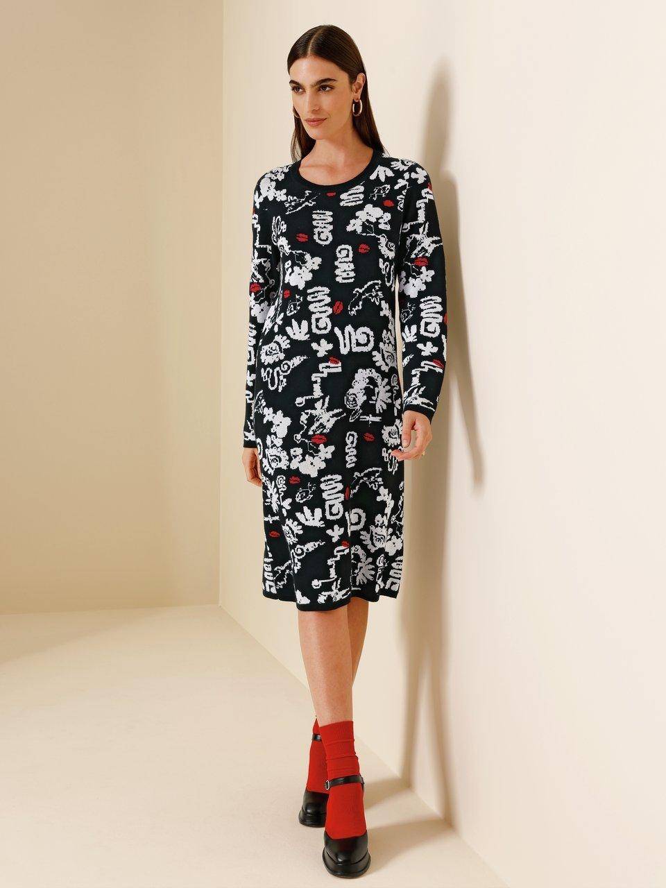 MYBC Strickkleid mit Rundhals-Ausschnitt Neuheiten