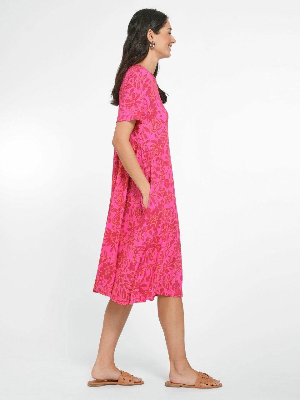 Efixelle Jersey-Kleid mit 1/2-Arm Neueste Stile