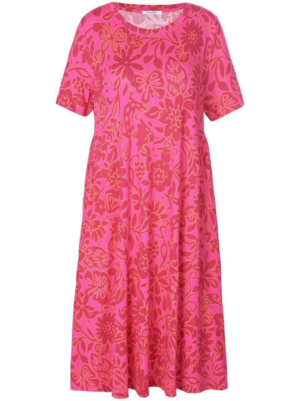 Efixelle Jersey-Kleid mit 1/2-Arm Neueste Stile