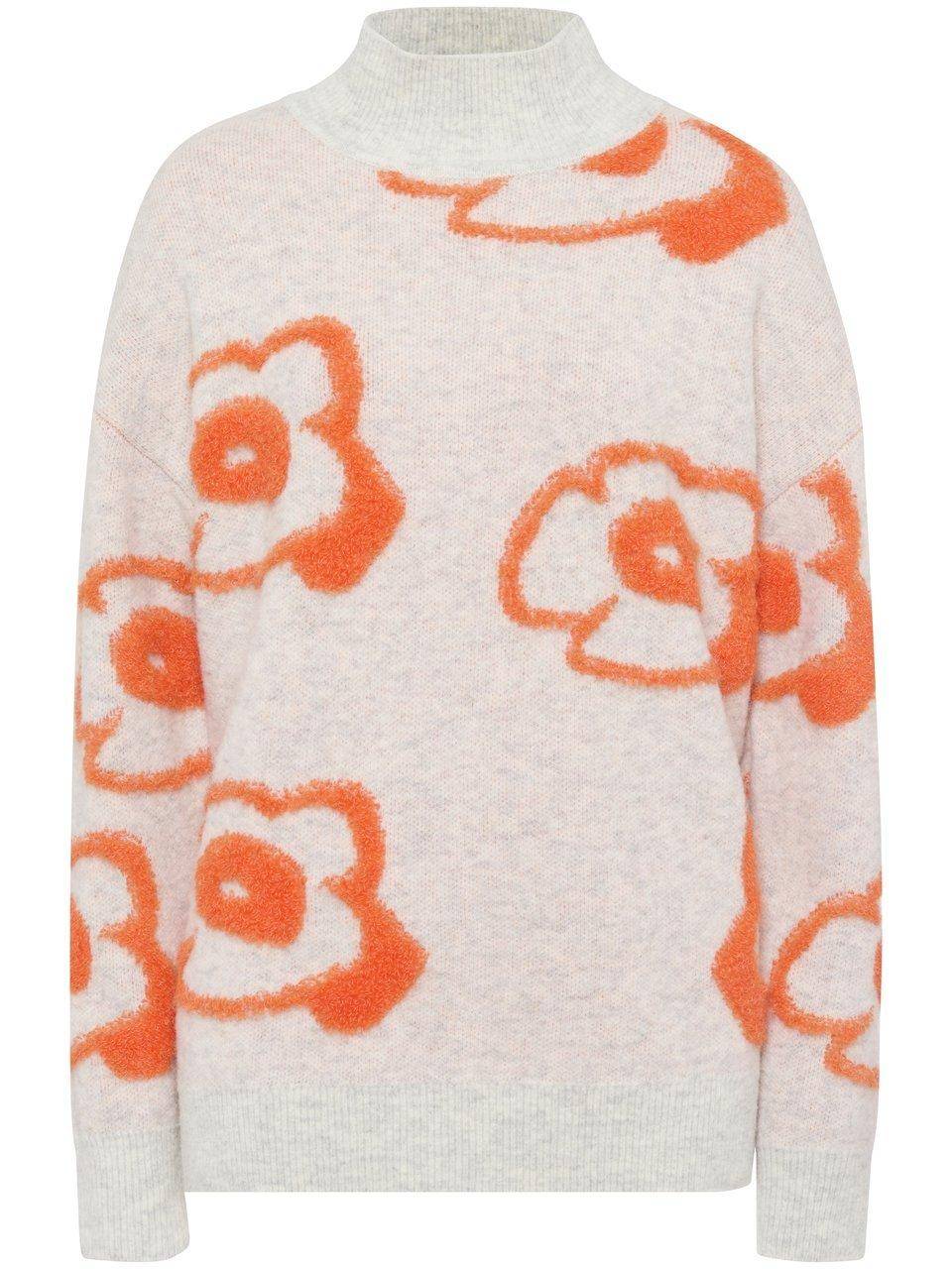 Peter Hahn Pullover mit geripptem Stehkragen Nur für heute