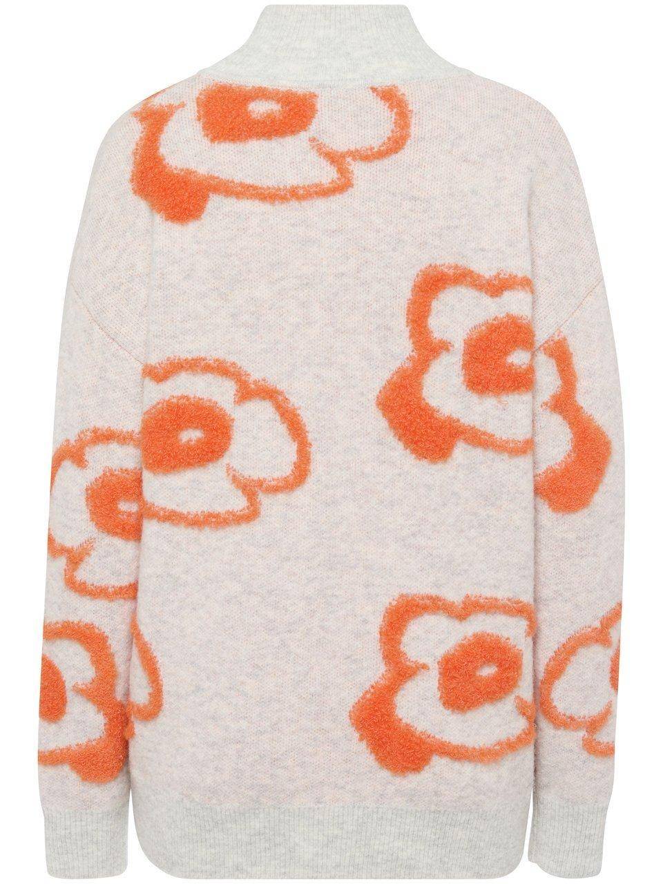 Peter Hahn Pullover mit geripptem Stehkragen Nur für heute