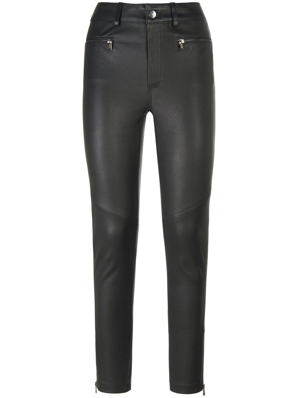 Andjel Knöchellange „High Waist“-Lederhose Zeitlich begrenztes Angebot