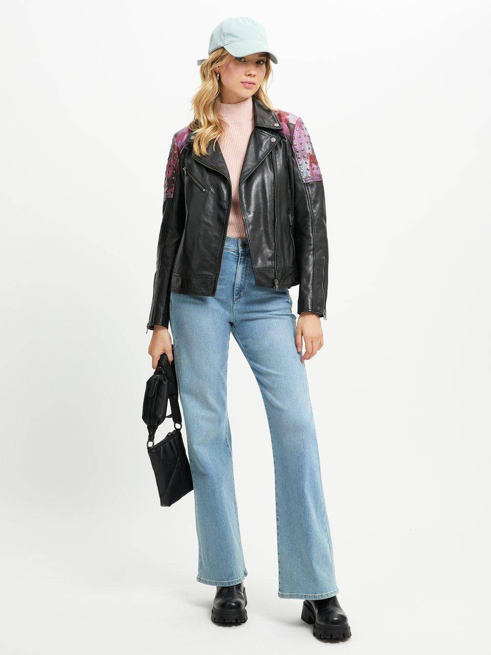 TALBOT RUNHOF X PETER HAHN Lederjacke Exklusive Angebote