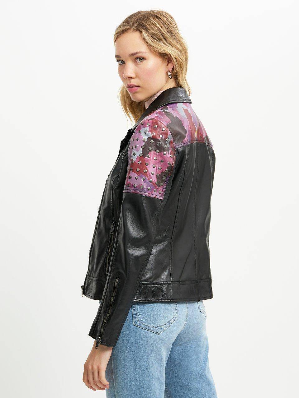 TALBOT RUNHOF X PETER HAHN Lederjacke Exklusive Angebote