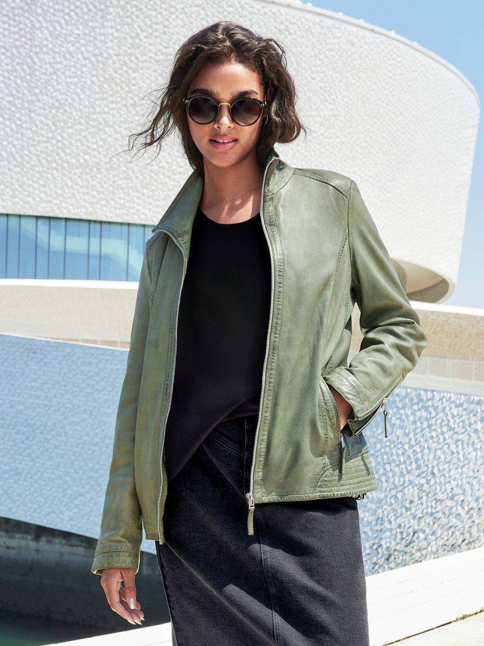 Emilia Lay Lederjacke Große Rabatte