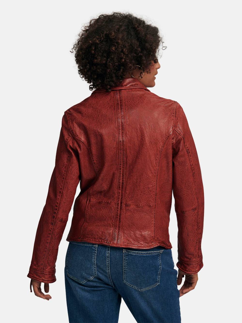 Emilia Lay Lederjacke Kostenlose Rückgabe