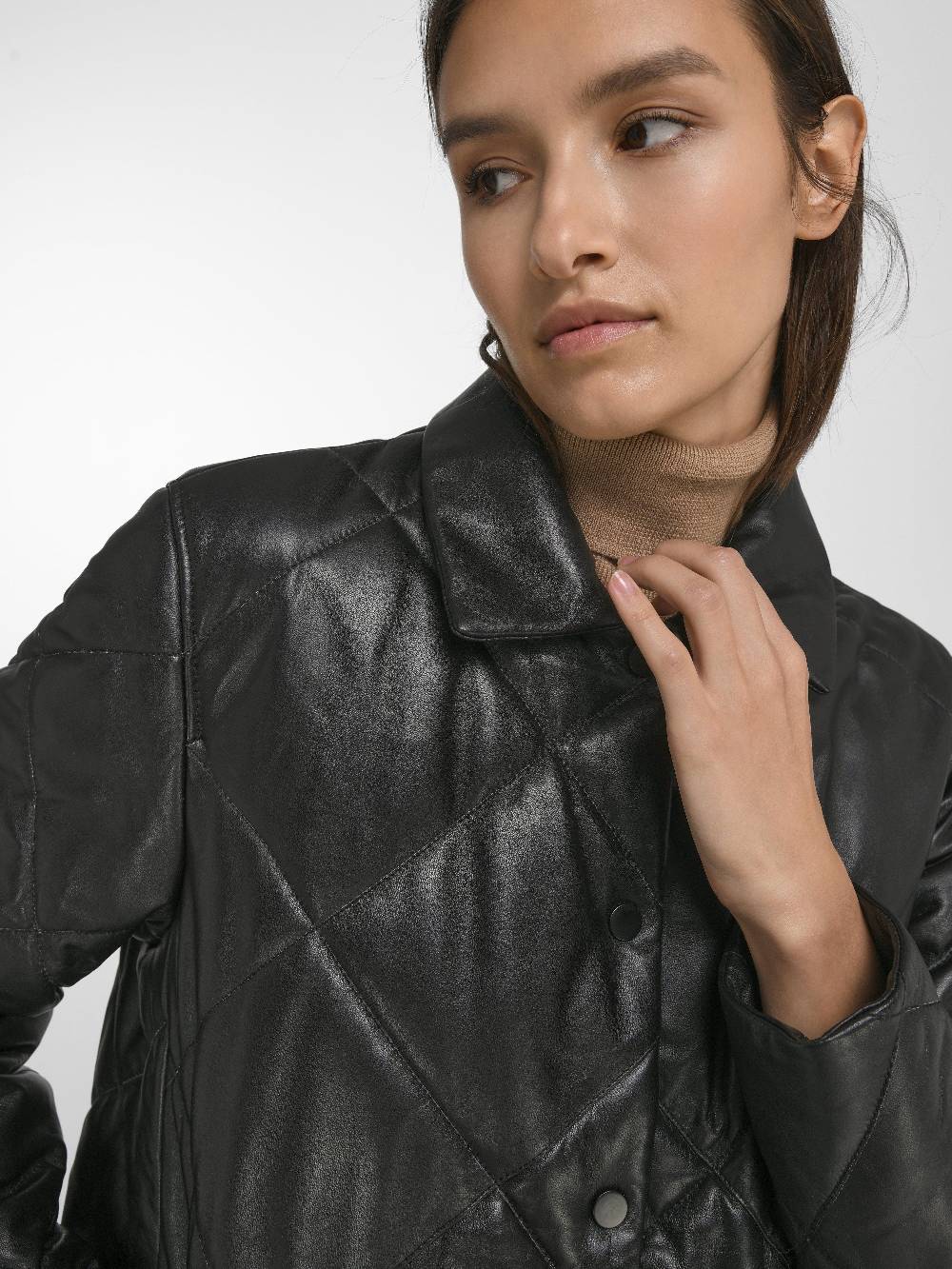 TALBOT RUNHOF X PETER HAHN Stepp-Lederjacke Letzte 3 Tage