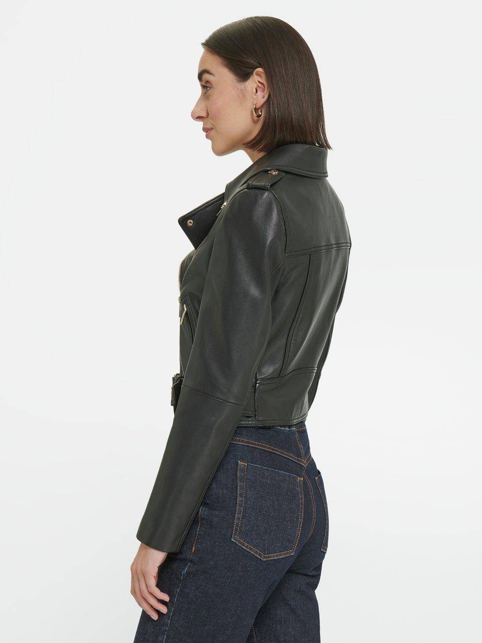Luisa Spagnoli Lederjacke Bis zu 55% Rabatt