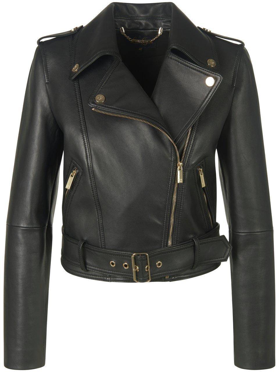 Luisa Spagnoli Lederjacke Bis zu 55% Rabatt