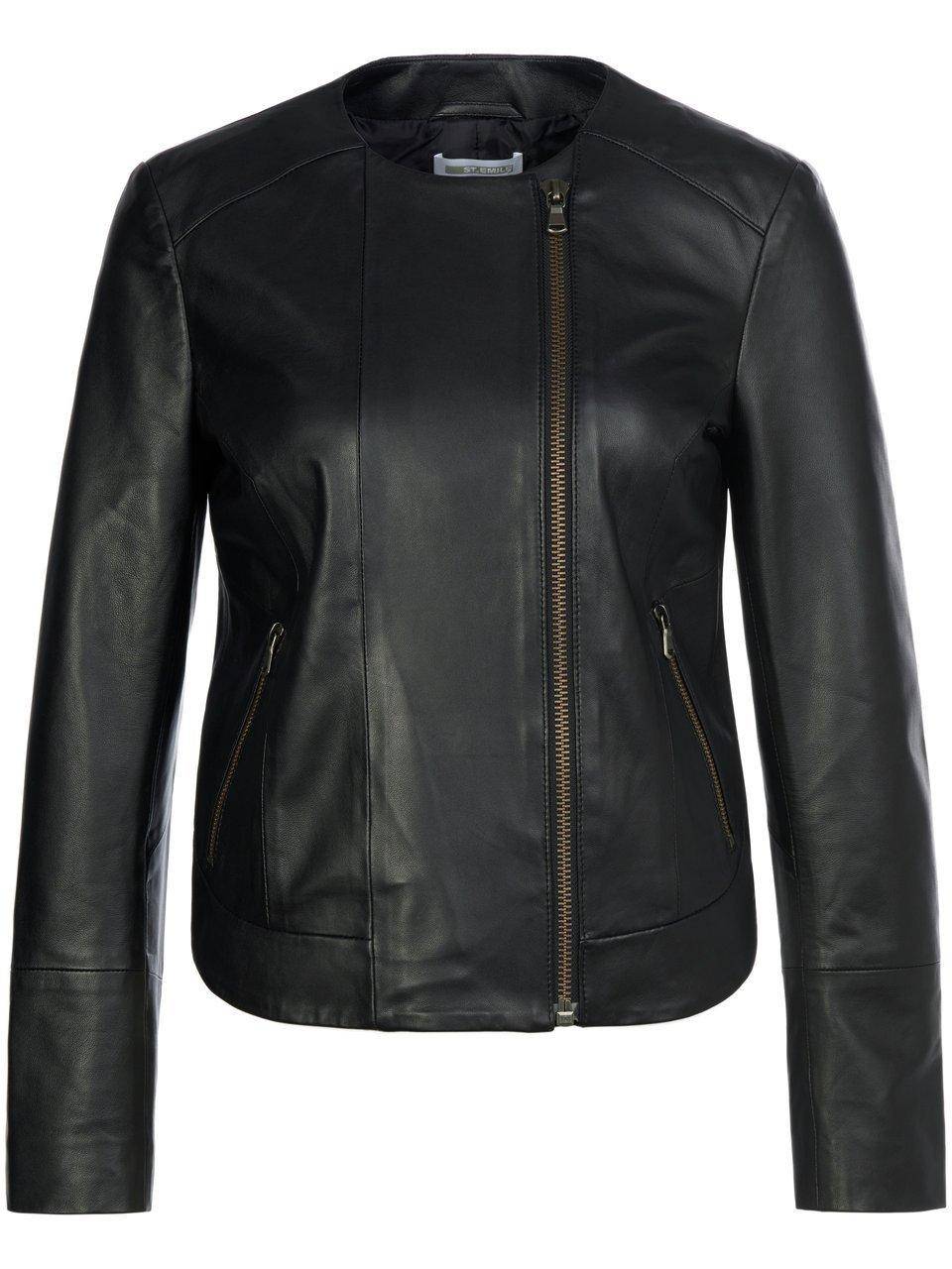 St. Emile Lederjacke 50% Rabatt mit kostenlosem Versand