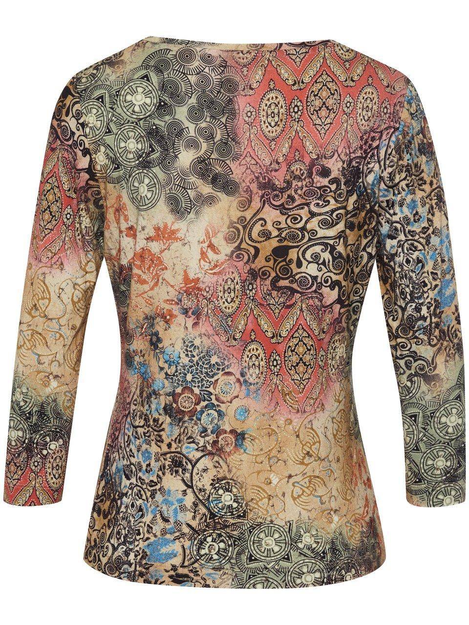 Peter Hahn Rundhals-Shirt mit 3/4-Arm Flash Sale
