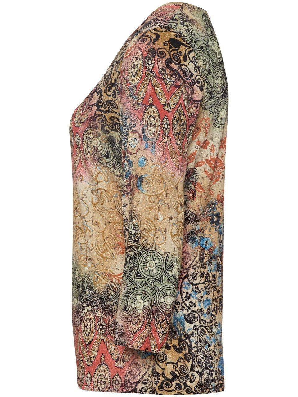 Peter Hahn Rundhals-Shirt mit 3/4-Arm Flash Sale