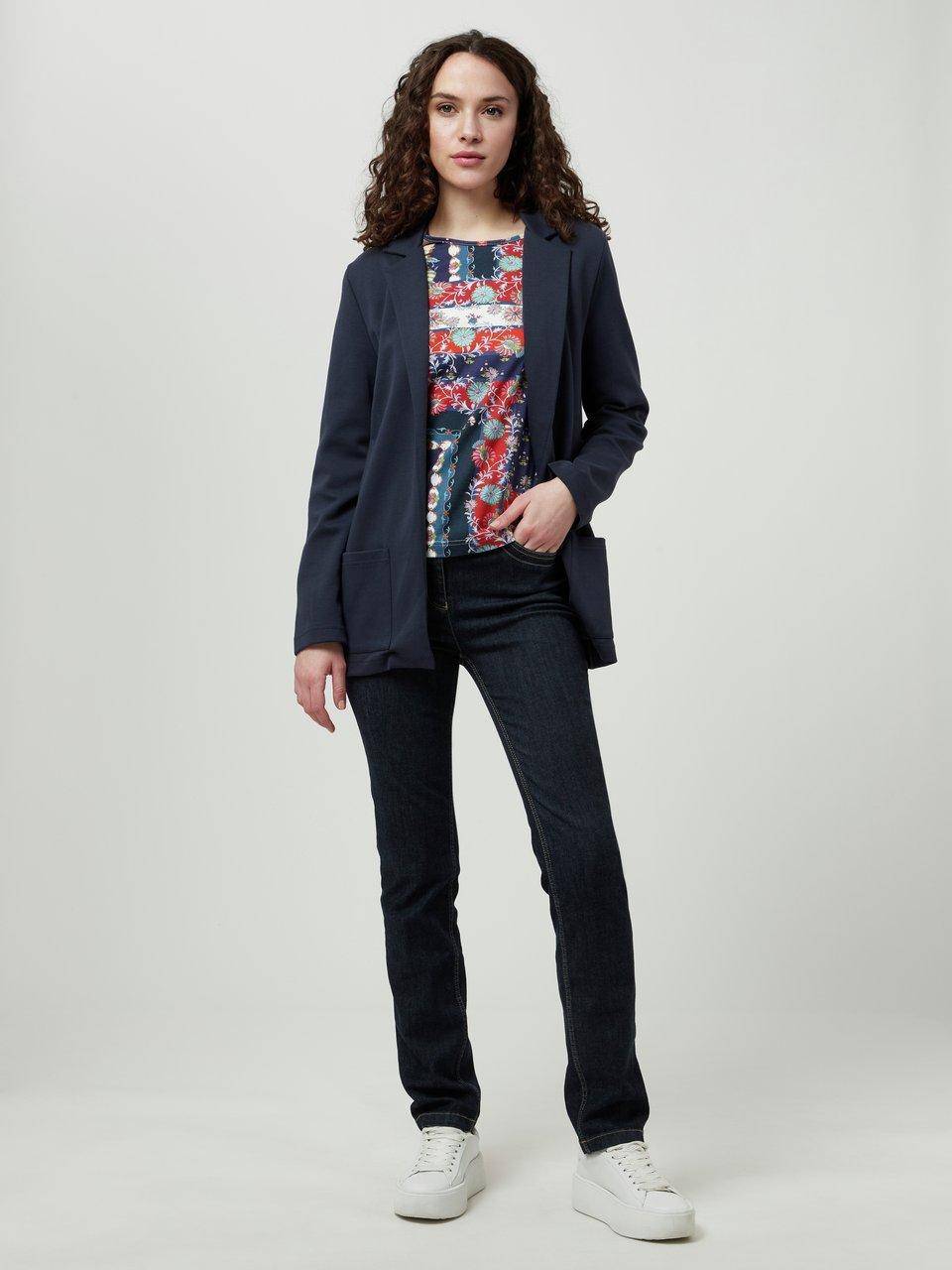 Green Cotton Rundhals-Shirt Vera Riesige Rabatte