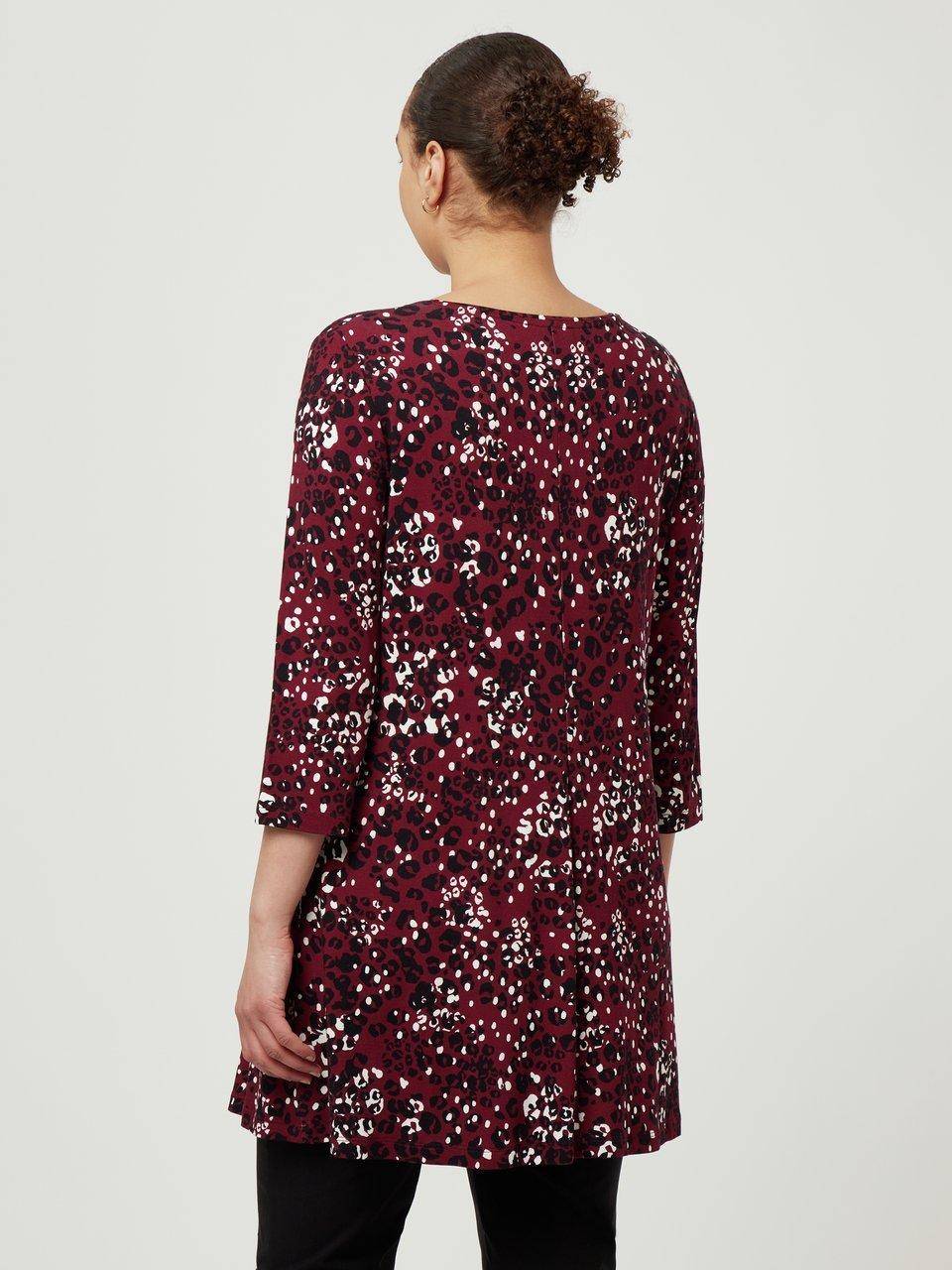 Emilia Lay Rundhals-Shirt mit 3/4-Arm Clearance-Verkauf