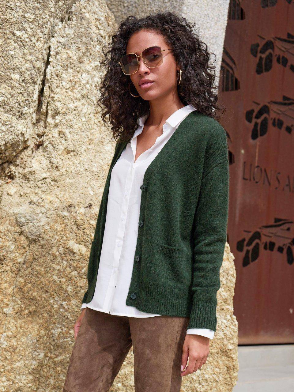 include Strickjacke mit V-Ausschnitt Angebote