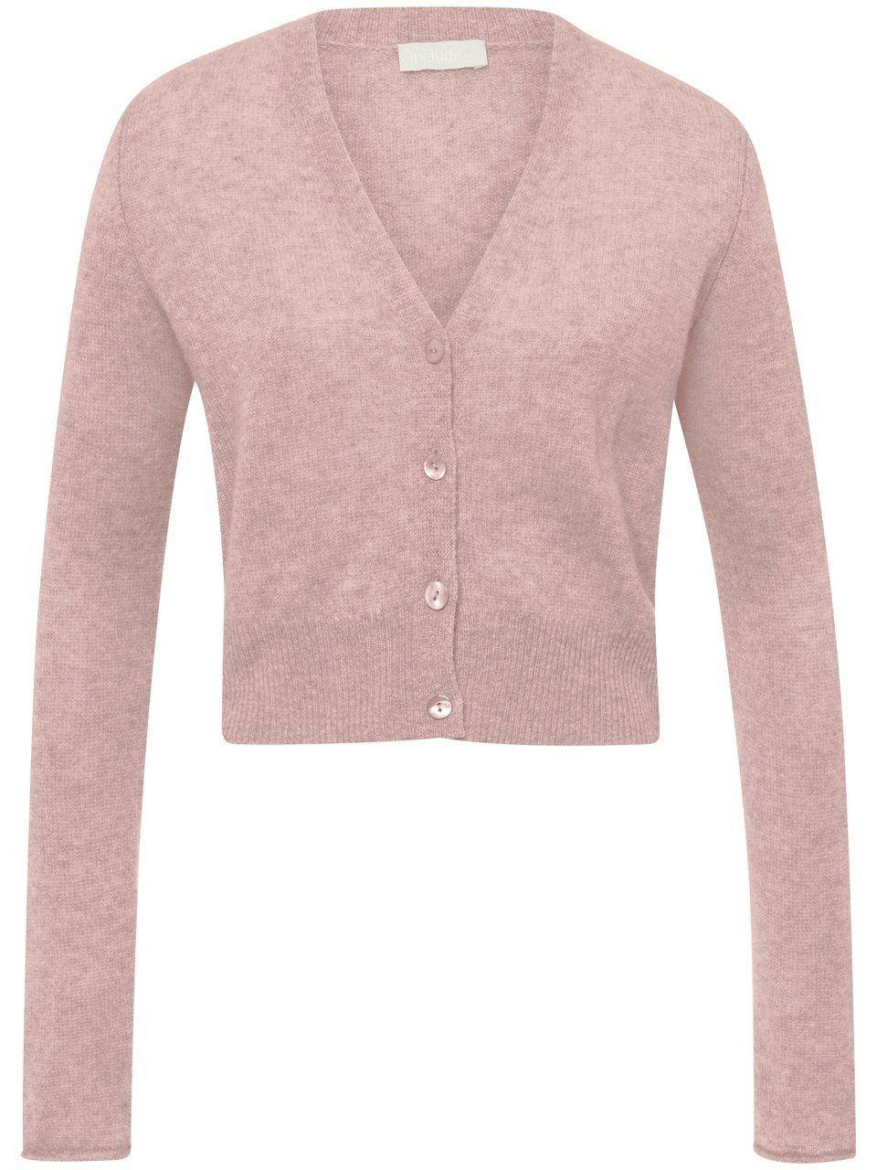 include Strickjacke mit V-Ausschnitt Versandkostenfrei