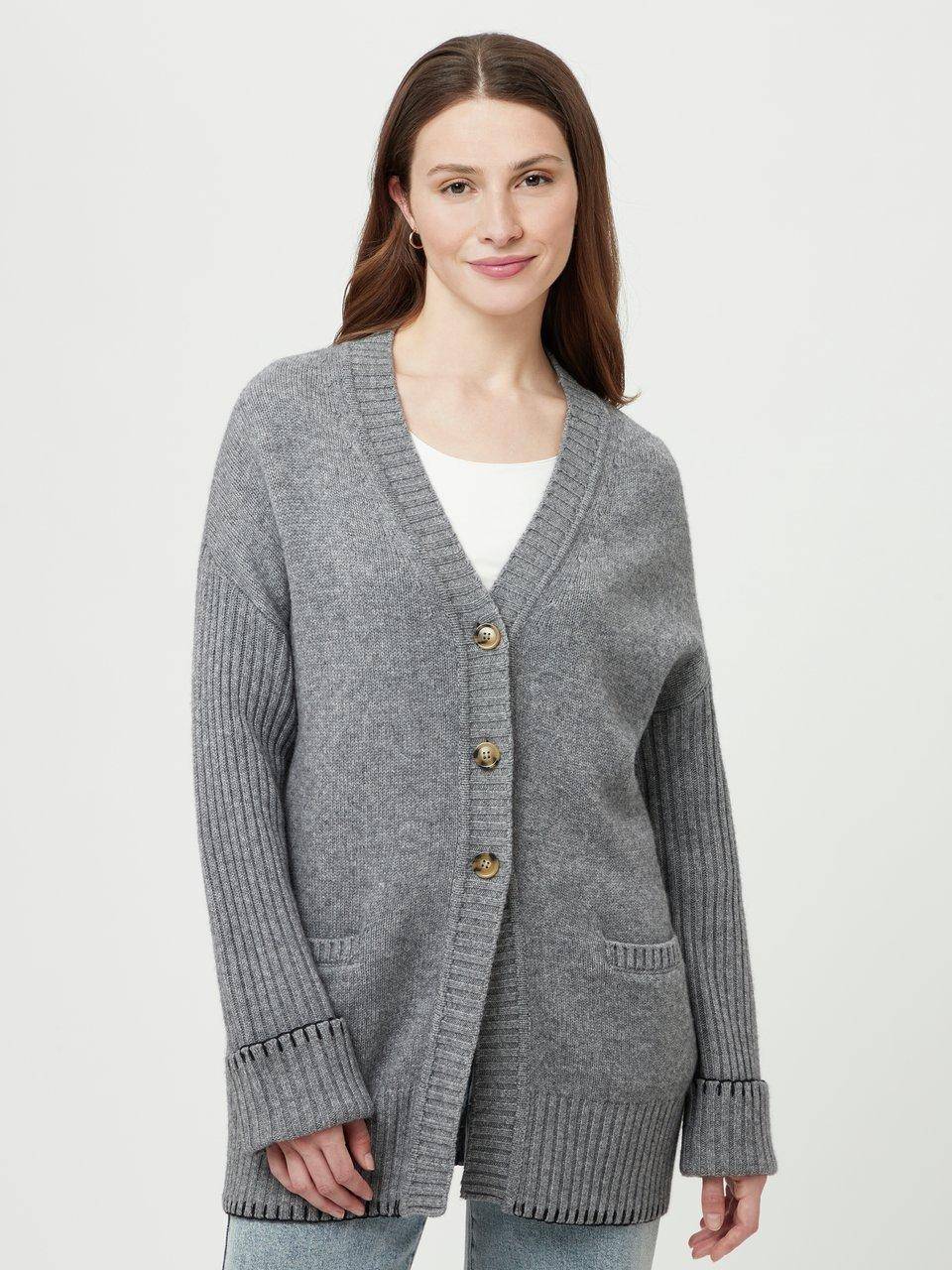 include Long-Strickjacke Weihnachtsangebot