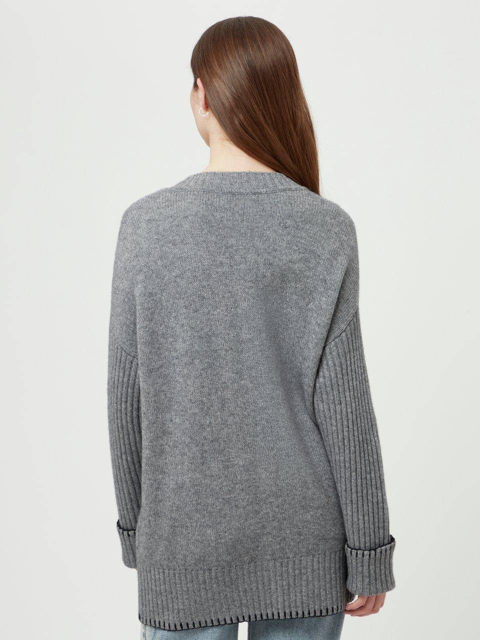 include Long-Strickjacke Weihnachtsangebot