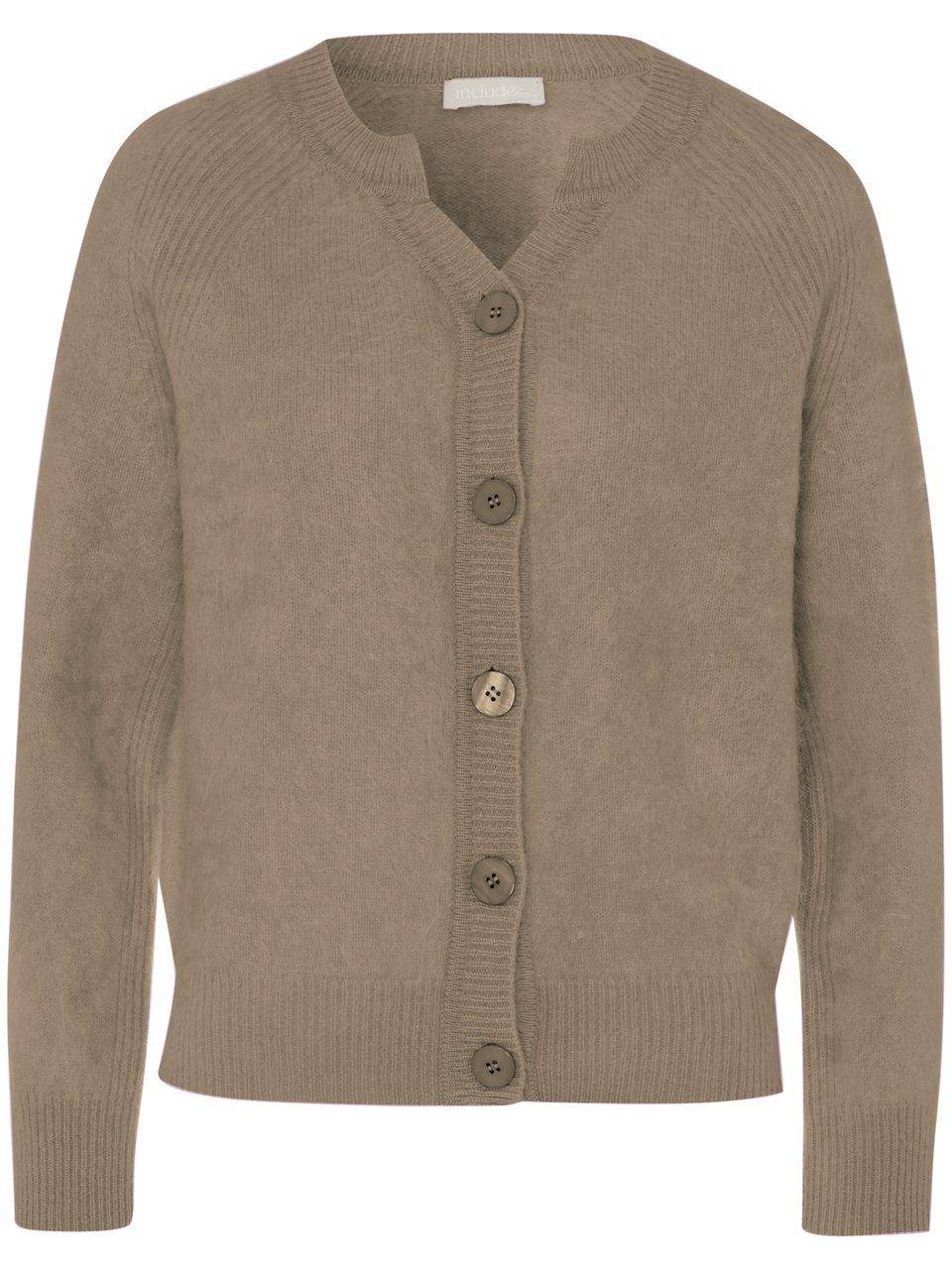 include Strickjacke aus 100% Kaschmir Vatertagsangebot