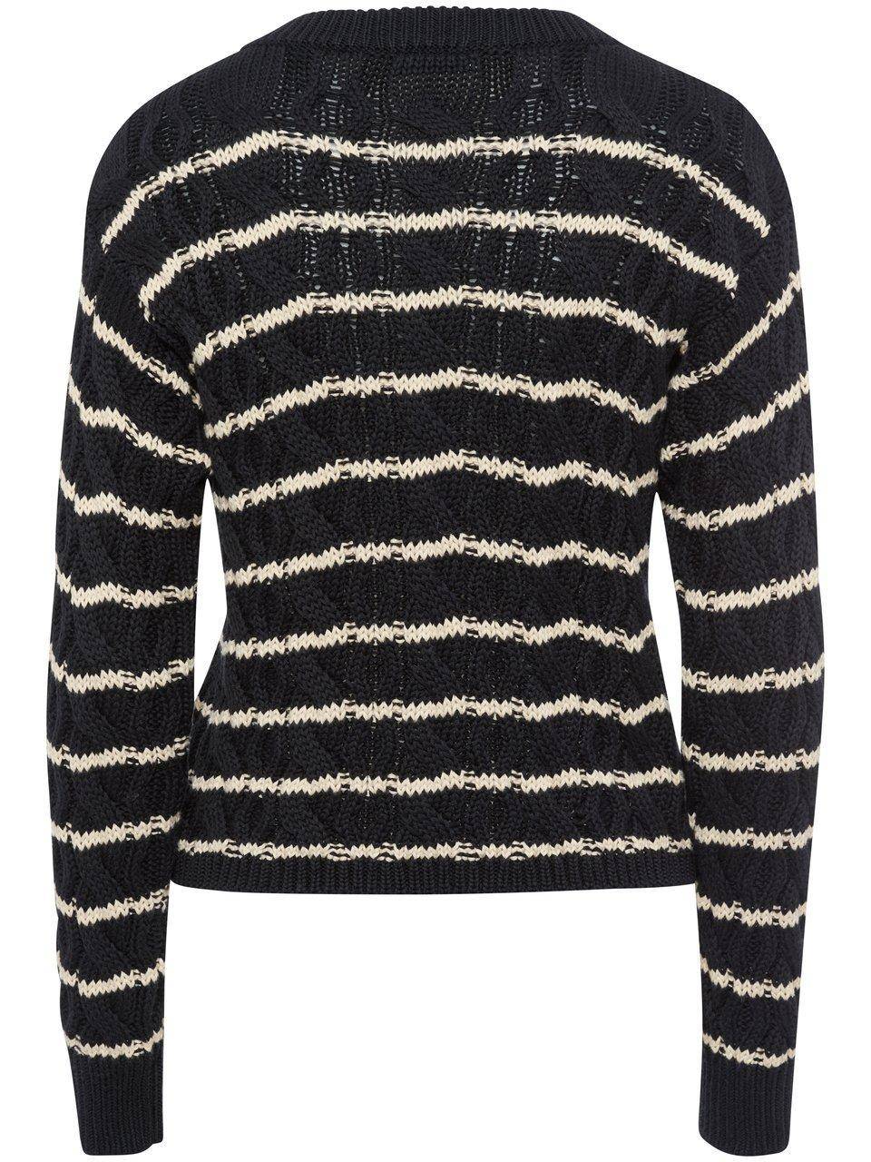 Peter Hahn Strickjacke mit Rundhals-Ausschnitt Saisonale Angebote