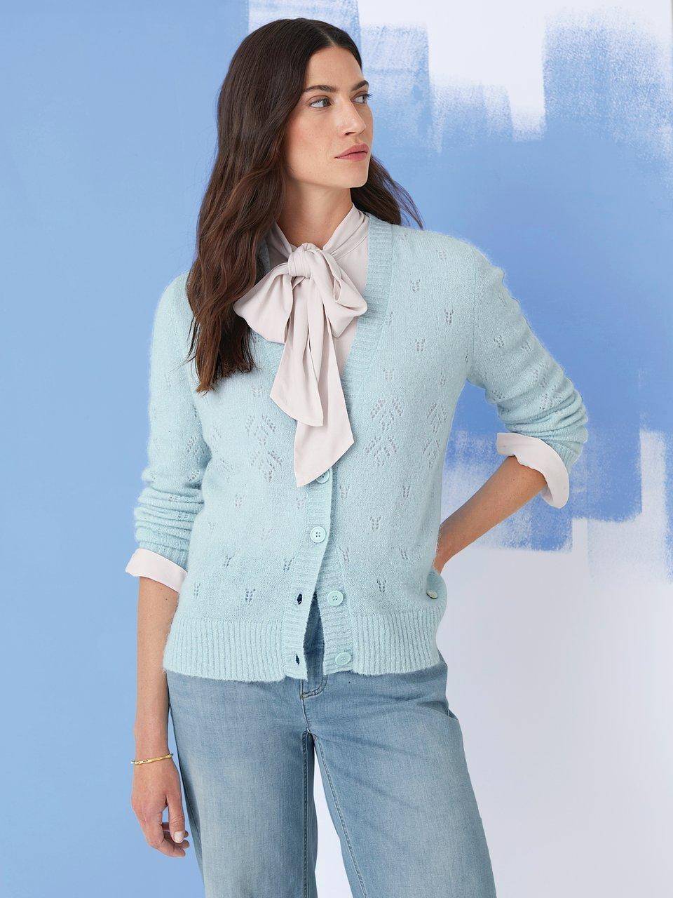 Uta Raasch Strickjacke mit V-Ausschnitt Super Sparpreis