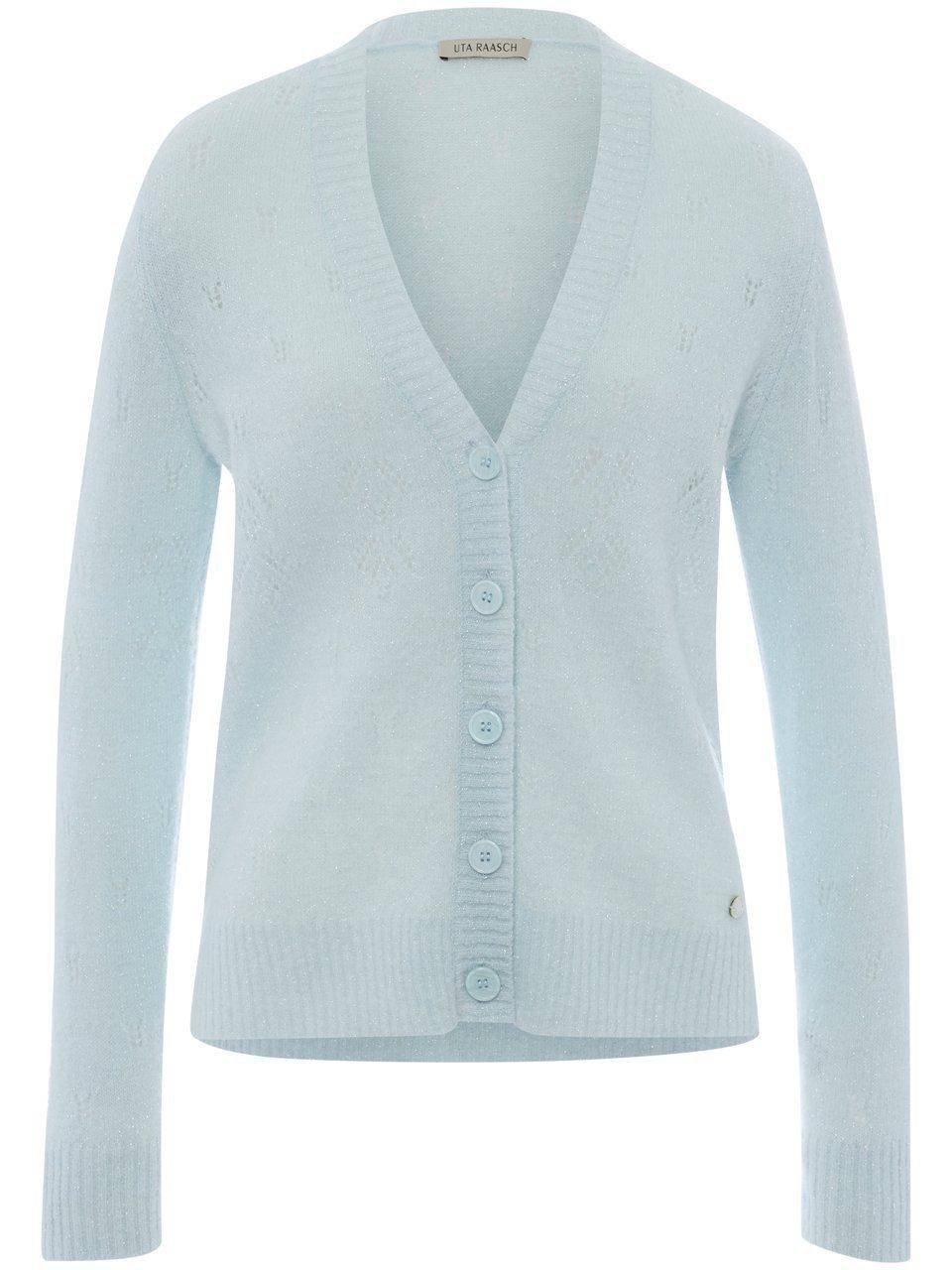 Uta Raasch Strickjacke mit V-Ausschnitt Super Sparpreis