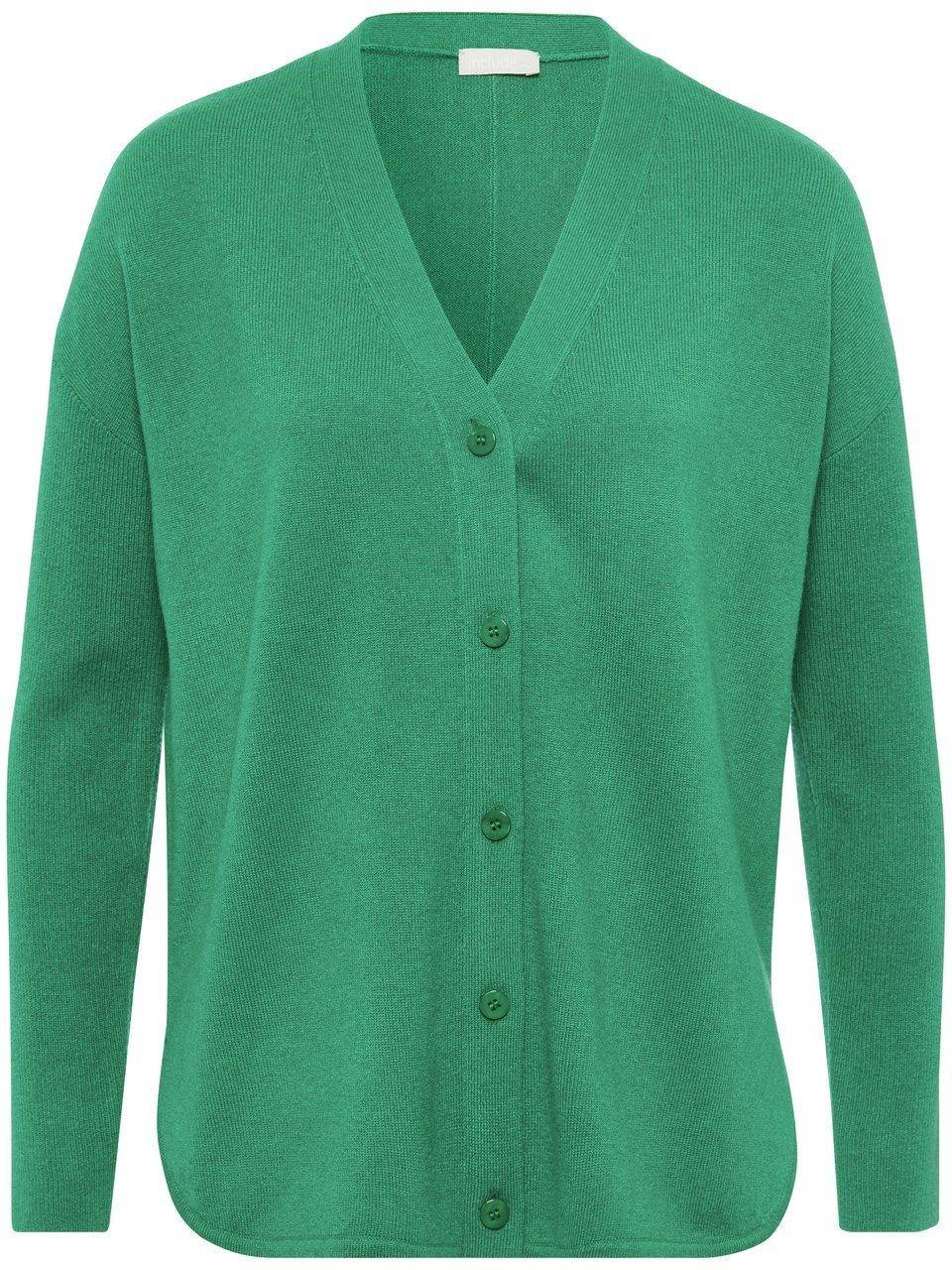 include Strickjacke aus Schurwolle und Kaschmir Neueste Stile