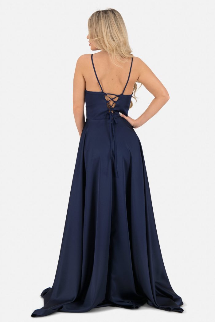 Prestije Maxikleid mit Spaghettiträgern Criss Cross JETZT KAUFEN