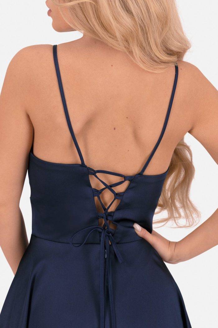 Prestije Maxikleid mit Spaghettiträgern Criss Cross JETZT KAUFEN
