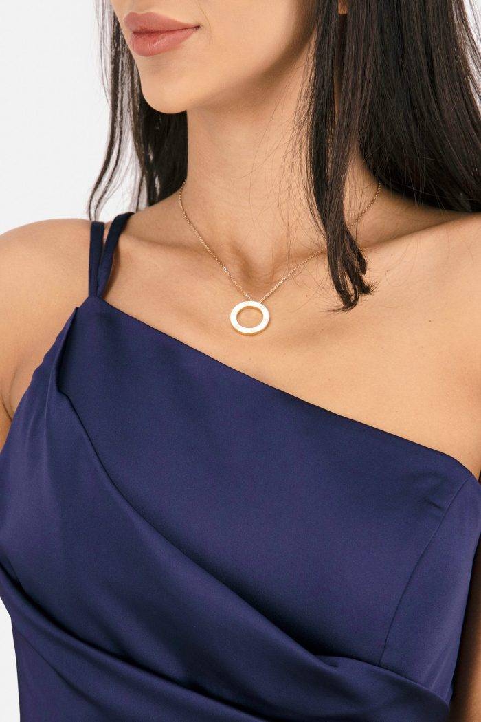 Prestije Maxikleid Satin asymmetrisch Neueste Stile