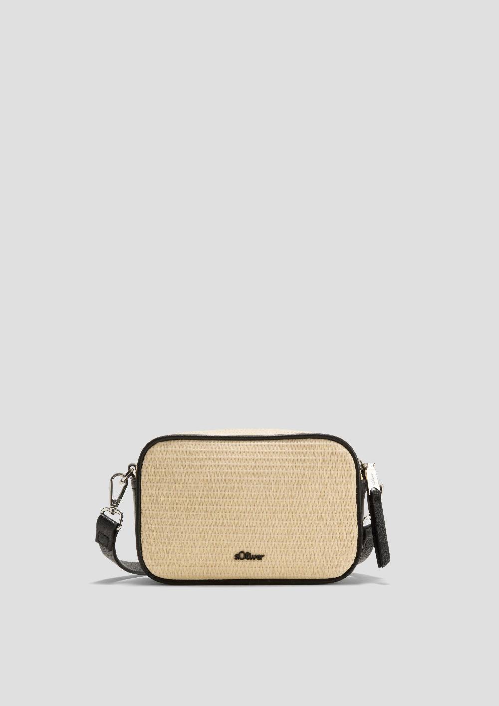s.Oliver Schultertasche in Bast-Optik Sonderangebote