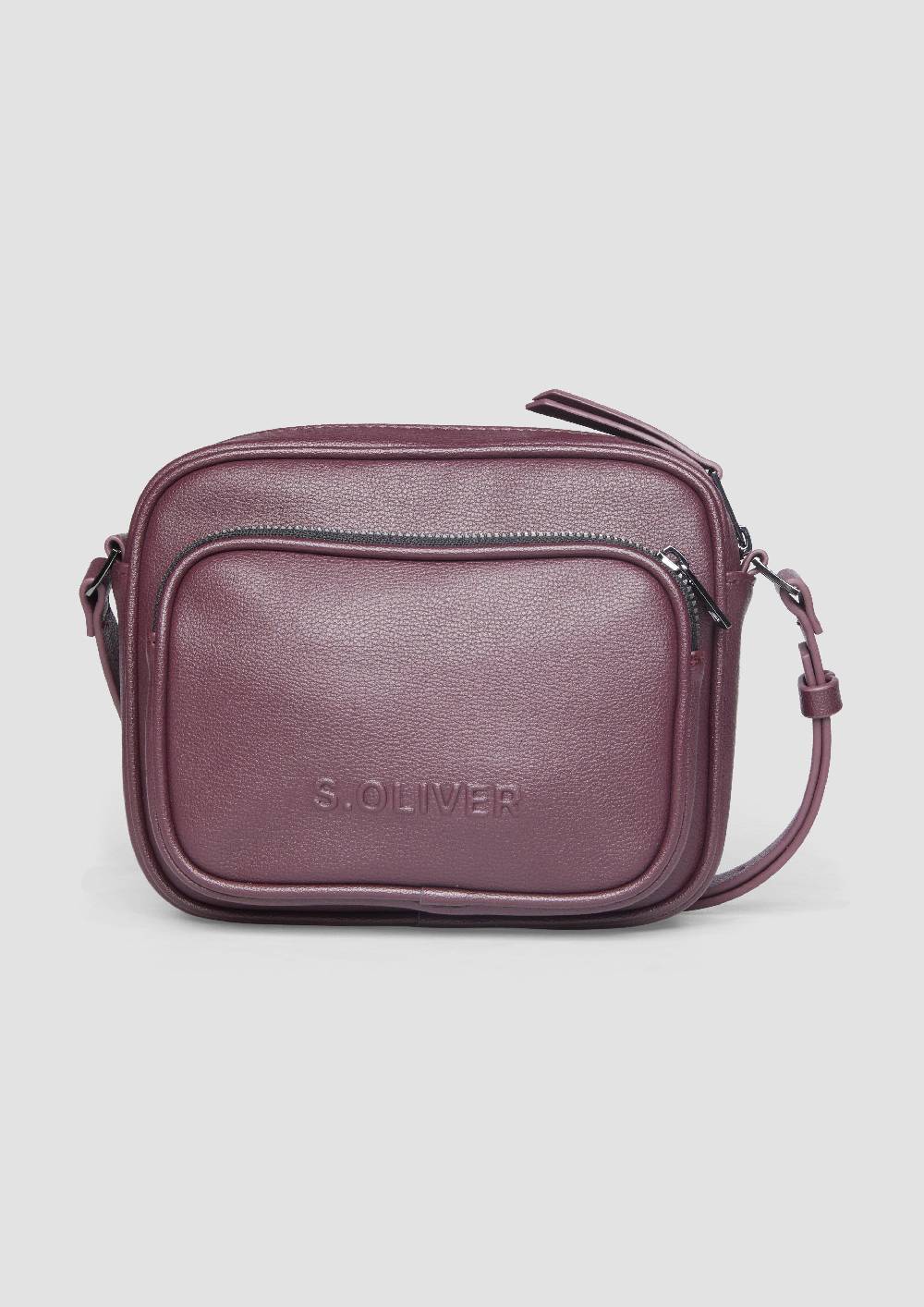 s.Oliver Große Camera-Bag in Leder-Optik Bis zu 50% Rabatt