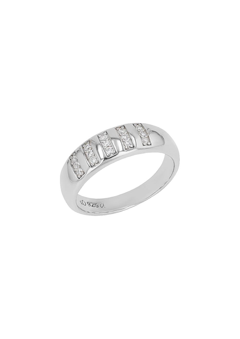 s.Oliver Silber-Ring mit Zirkonia-Steinen Riesige Rabatte