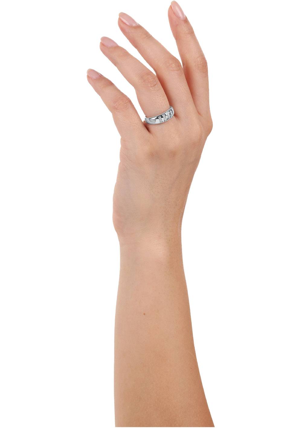 s.Oliver Silber-Ring mit Zirkonia-Steinen Riesige Rabatte