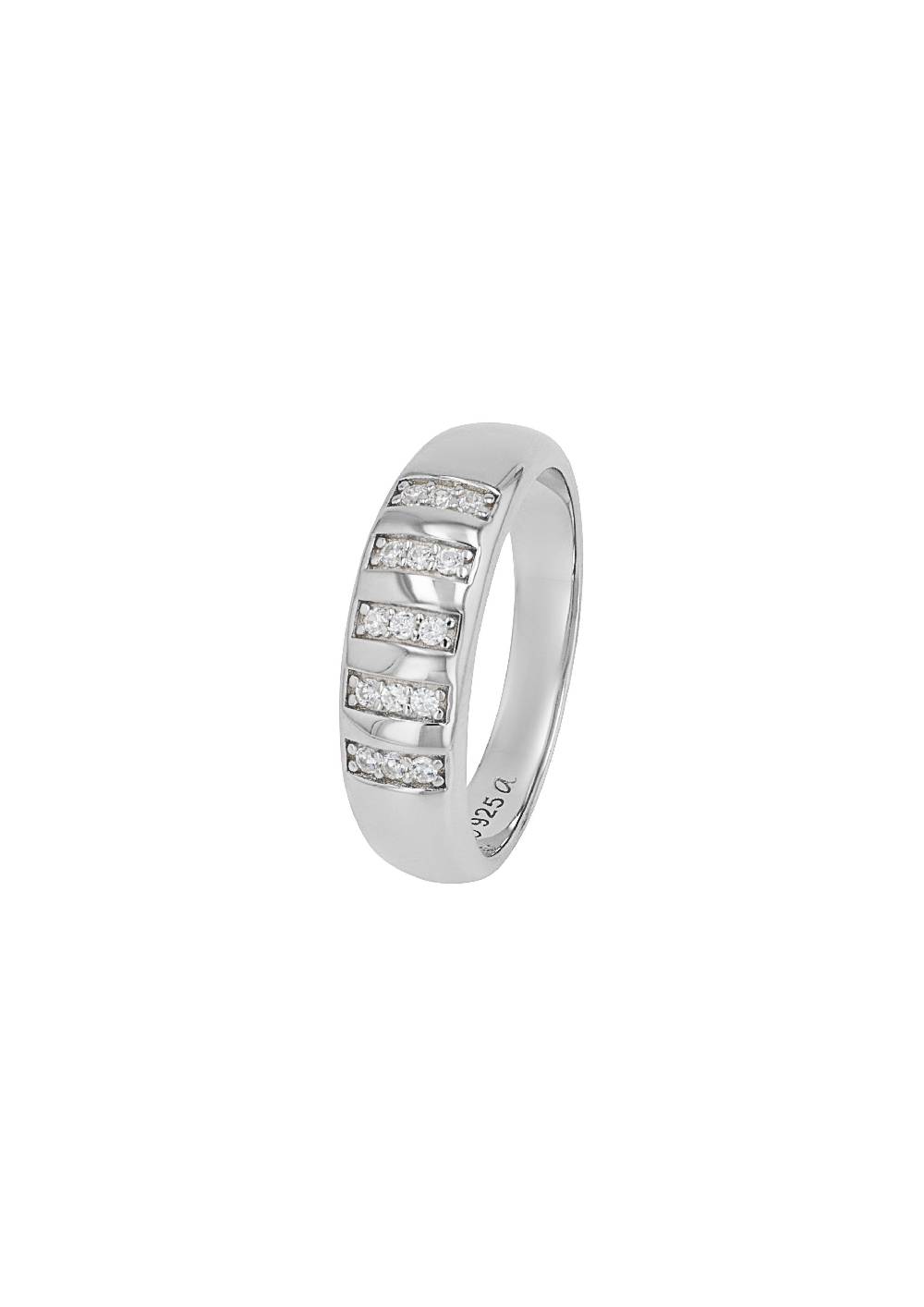 s.Oliver Silber-Ring mit Zirkonia-Steinen Riesige Rabatte