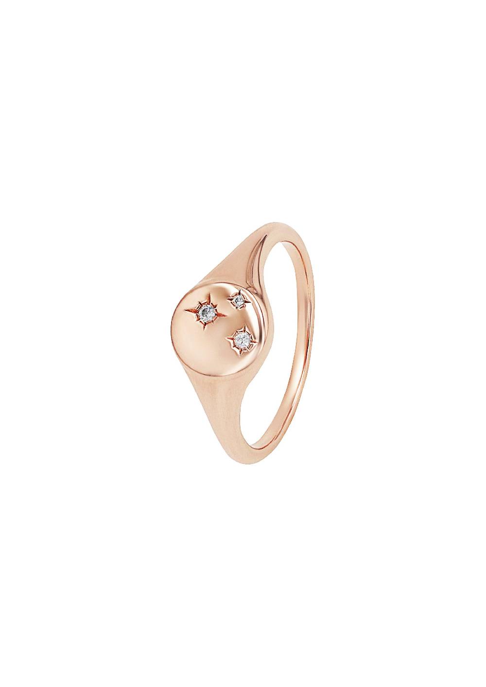s.Oliver rosévergoldeter Silber-Ring mit Zirkonia-Steinen Begrenztes Angebot