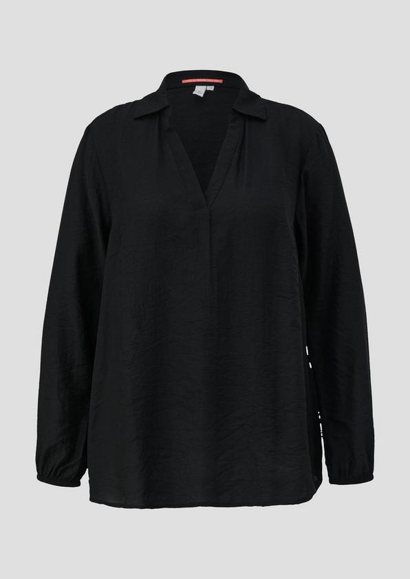 s.Oliver Hemdbluse mit Dobby-Struktur
