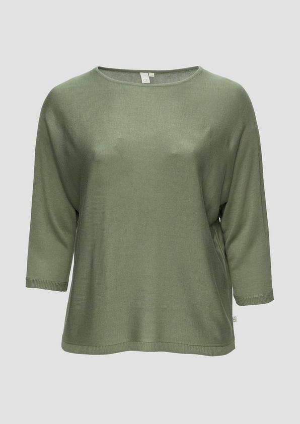 s.Oliver Strickpullover mit Fledermausarm