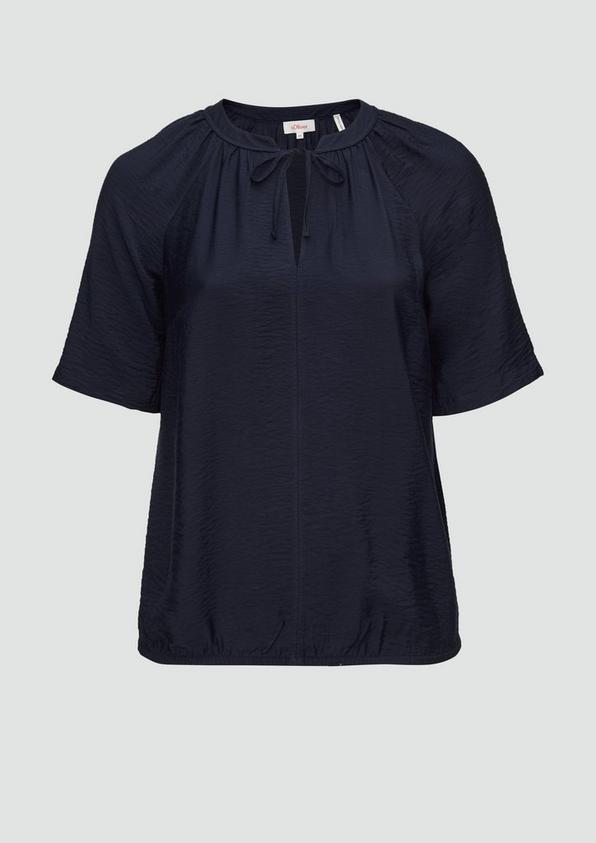 s.Oliver Bluse aus strukturierter Viskose